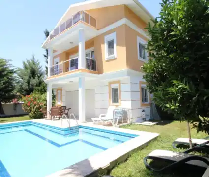Belek Kadriye’de Özel Havuzlu, Saunalı Lüks Kiralık Villa – 7 Kişilik
