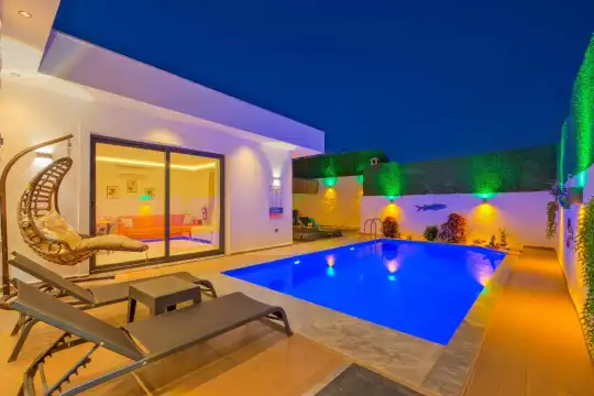 Fethiye’de Doğa içinde Stresten Uzak, Huzur Dolu Muhafazakar Tatil Villası