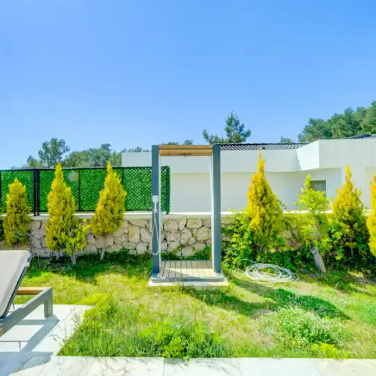 Kalkan İslamlar'da 3 Yatak Odalı, 6 Kişilik Jakuzili Lüks Villa ve Panoramik Deniz Manzarası