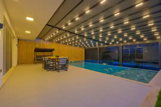 Fethiye'de Özel Korunaklı Havuzlu ve Jakuzili Lüks Kiralık Villa