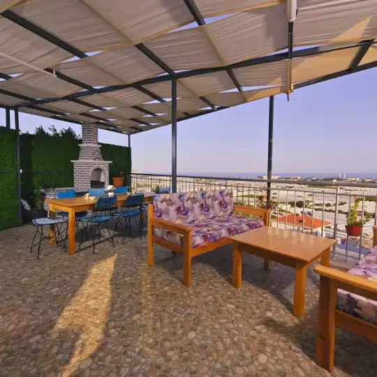 Antalya Demre’de Deniz ve Doğa Manzaralı, Çocuk Havuzlu, Korunaklı, 12 Kişilik Lüks Villa