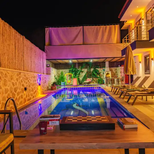 Kalkan Patara'da Doğa ve Denize Eşit Mesafede Konforlu Bir Tatil Villası