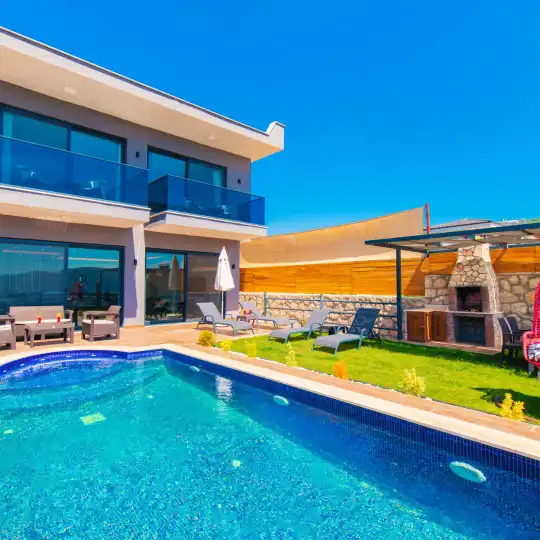 Patara Plajı’na Yakın, Modern ve Özel Tasarımlı Villa