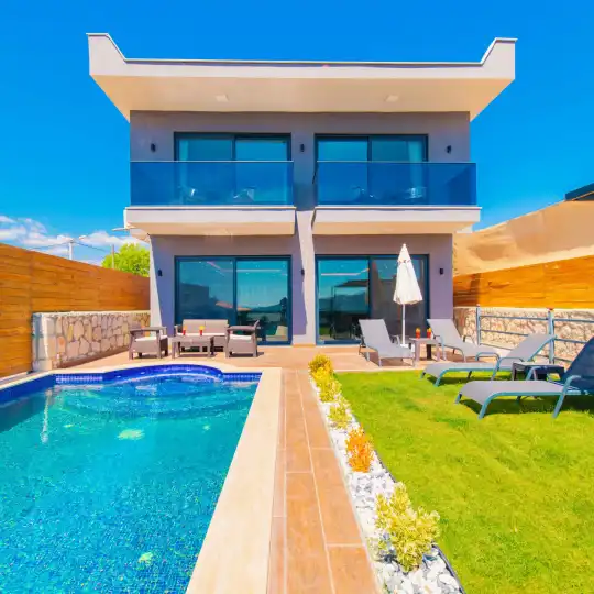 Patara Plajı’na Yakın, Modern ve Özel Tasarımlı Villa