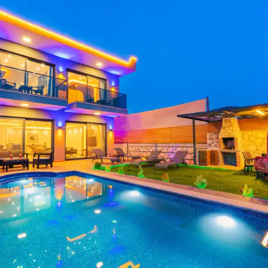 Patara Plajı’na Yakın, Modern ve Özel Tasarımlı Villa