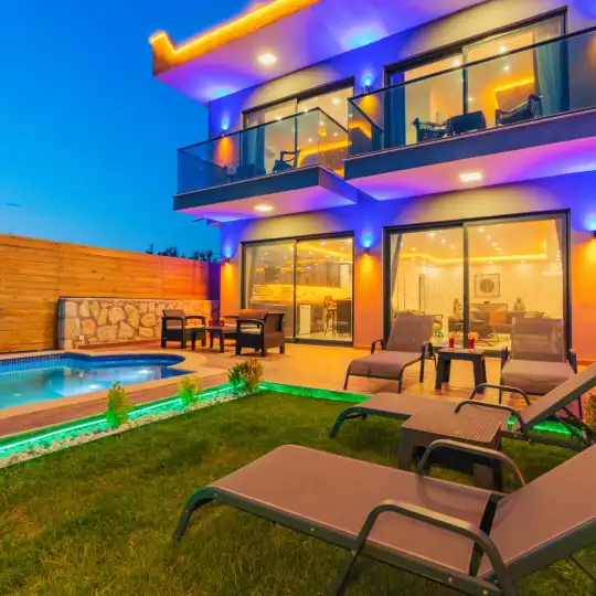 Patara Plajı’na Yakın, Modern ve Özel Tasarımlı Villa